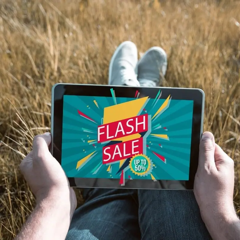 Estafas digitales comunes - Oferta flash